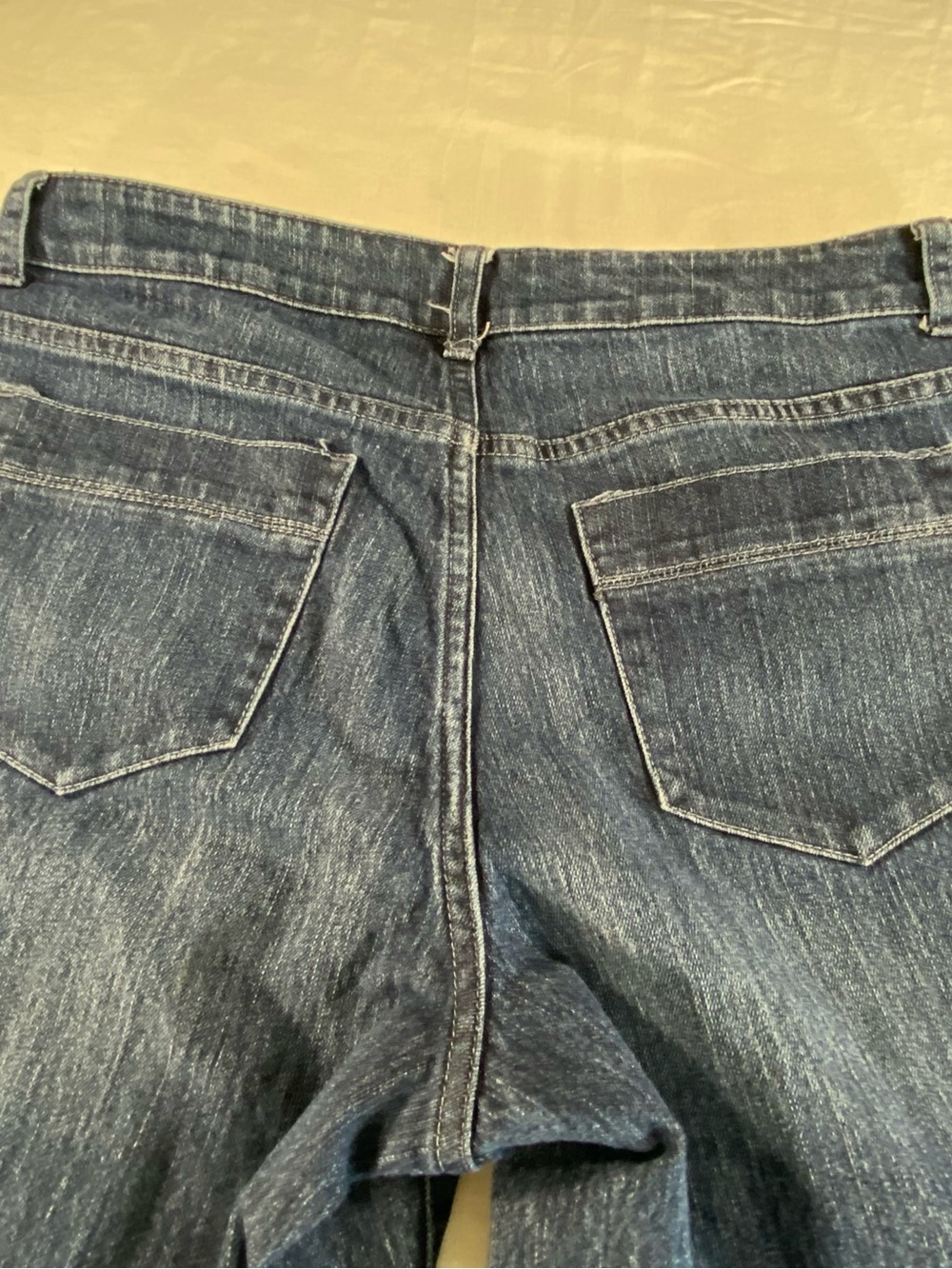 Christopher & Banks Women’s Modern Fit sz 10 Boot Cut Denim Blue Jeans - Picture 7 of 7